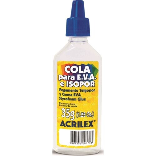 Cola para EVA e Isopor 35g. - Acrilex