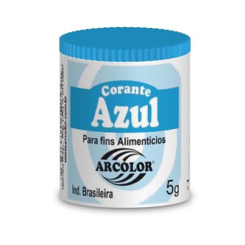 Corante em Pó 5g - Arcólor - Azul