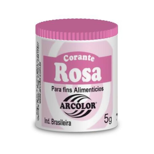 Corante em Pó 5g - Arcólor - Rosa