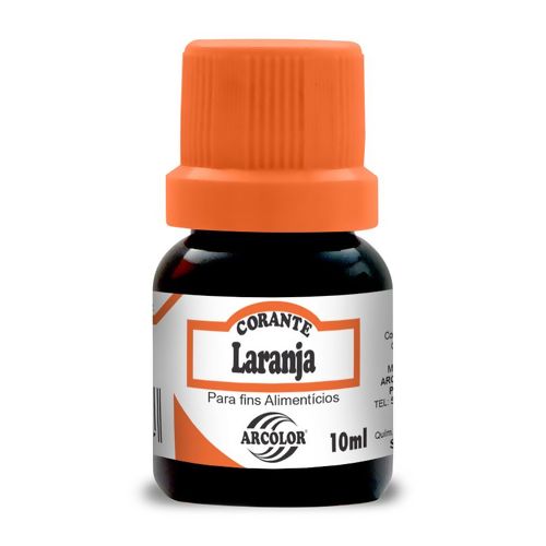 Corante Alimentício Líquido 10ml Arcólor - Laranja