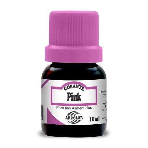Corante Alimentício Líquido 10ml Arcólor - Pink