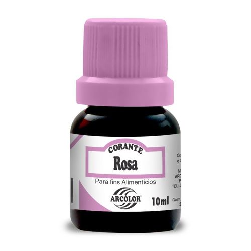Corante Alimentício Líquido 10ml Arcólor - Rosa