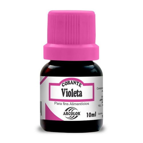 Corante Alimentício Líquido 10ml Arcólor - Violeta 