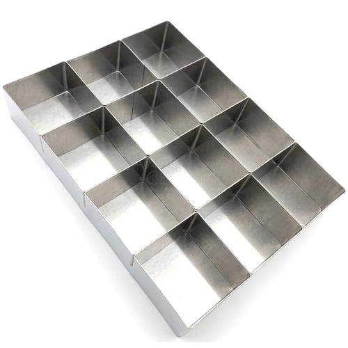 Cortador de Pão de Mel 12 Cavidades 6cm Cód. 0923