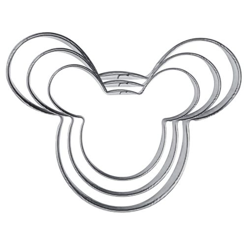 Cortador em Aço Inox Mouse M3 Peças - Ref. CA141