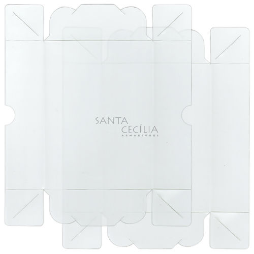 Caixa de Acetato Ref. 55 - 22,5 x 15 x 5 cm - 20 unid.