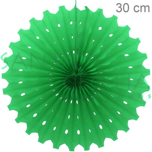 Flor de Papel 30 cm Ref. ZW-70655 - Verde