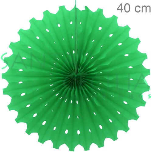 Flor de Papel 40 cm Ref. ZW-70656 - Verde