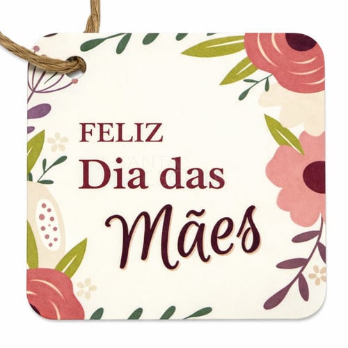 Etiqueta Tag Dia das Mães 10 unid.