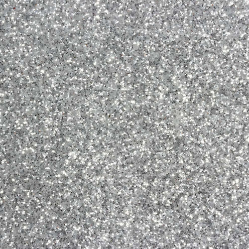 Folha de EVA com Glitter 60x40cm -  Prata Ref 9737