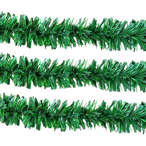 Festão Plástico Verde 11cm x 1,9m - Ref. XS1900