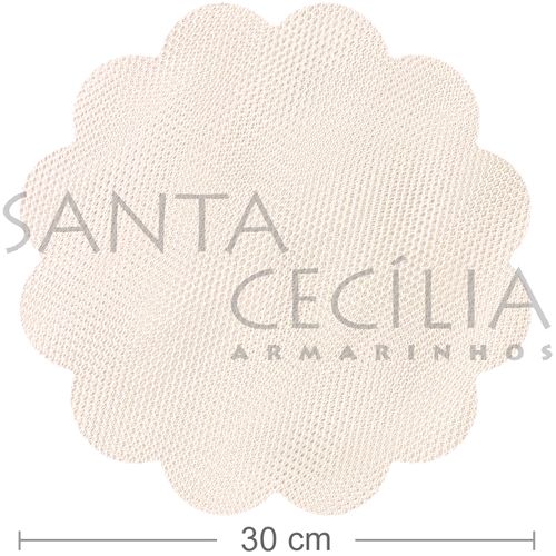 Filó 30cm - 50 unid. - Areia