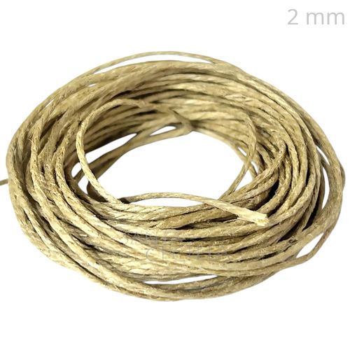 Fio de Rami Natural 2mm - 10 metros