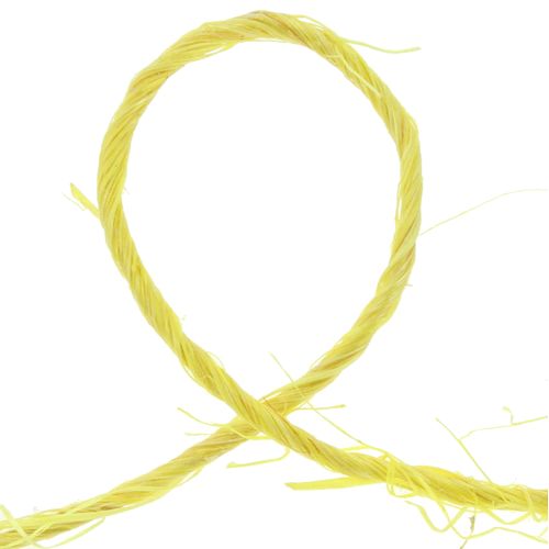 Fio de Sisal p/ Artesanato Amarelo 10m C170-1414