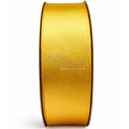 Fita de Gorgurão Ref.1354/38 - 38mm x 50m Fita de Gorgurão:Dourado 1148