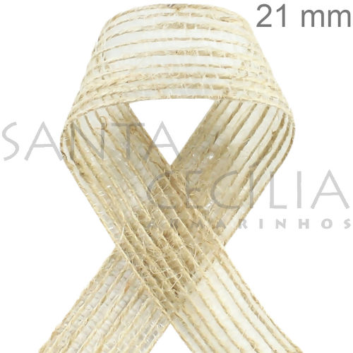 Fita de Juta Natural 0459 - 21mm x 9,15m