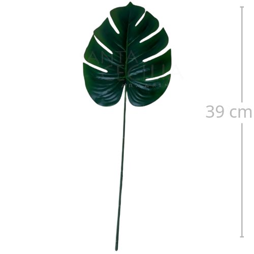 Folha Costela de Adão Artificial N° 4 com 12 unid.