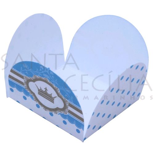 Forminha de Papel para Doces 4 Pétalas Príncipe - 50un