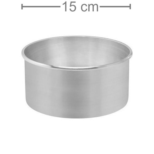 Forma Redonda em Alumínio Cód. 1223 - 15x10 cm