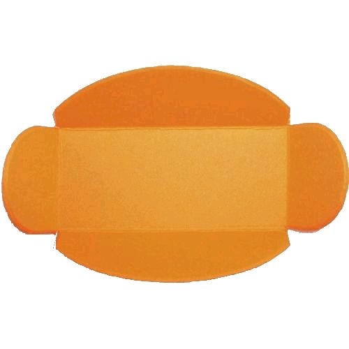 Forminha para Camafeu em Colorplus Amarelo Ouro - 50 un.