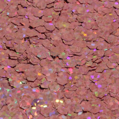 Glitter para Balões Metalizado 1704-6 10gr - Holográfico Rosê
