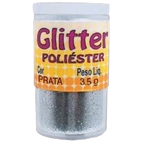 Glitter Poliéster 3,5g. - Cores Diversas