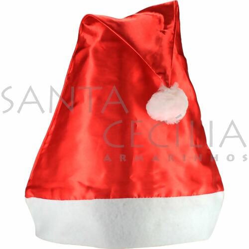 Gorro de Papai Noel Cetim RMI5709