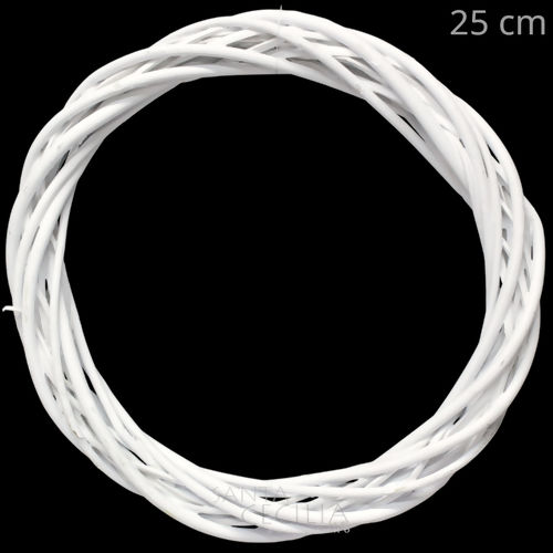 Guirlanda Branca 25 cm - Ref. G25BRA
