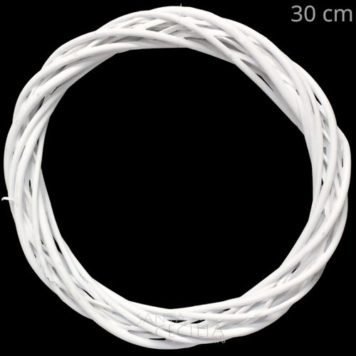 Guirlanda Branca 30 cm - Ref. G30BRA