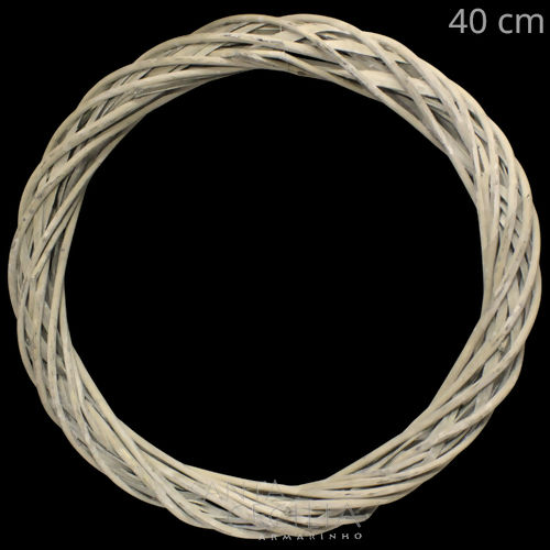 Guirlanda Fibra Natural 40cm - Ref. G40MAR