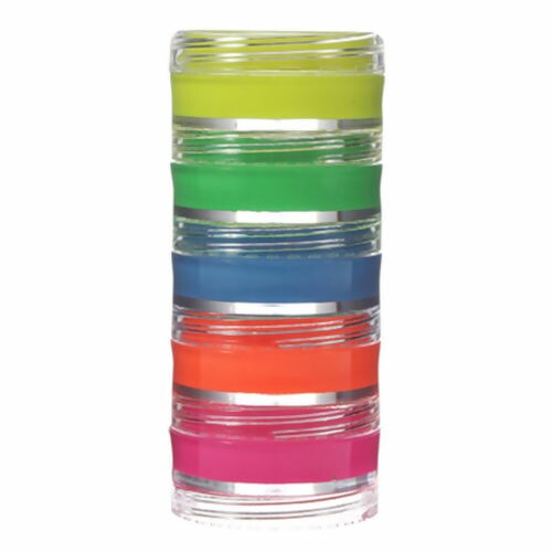Tinta Facial Cremosa 5 unid. Neon Ref.0505