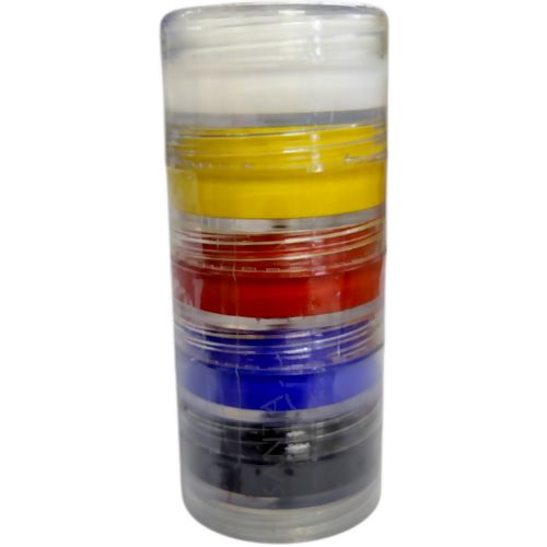 Kit Tinta Facial 5 Potes com 4 gramas Ref. 0501