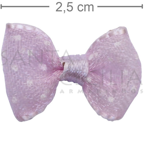 Laço Mini Organza - 10 unid. - Cores Diversas