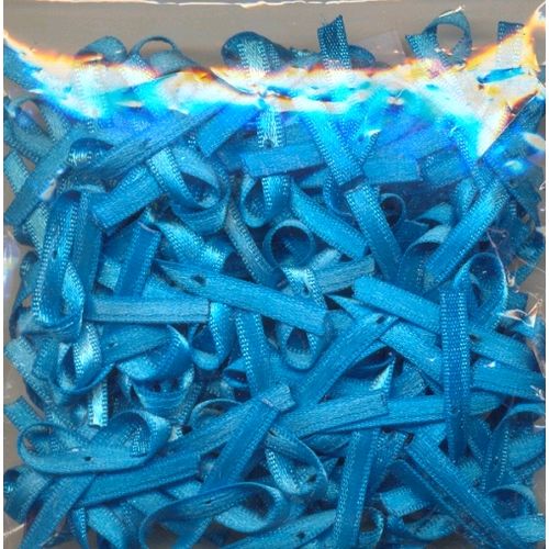 Laço Mini de Cetim - 100unid. Azul Turquesa