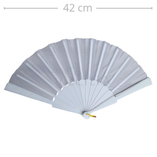 Leque Liso Branco Ref. 7721-4