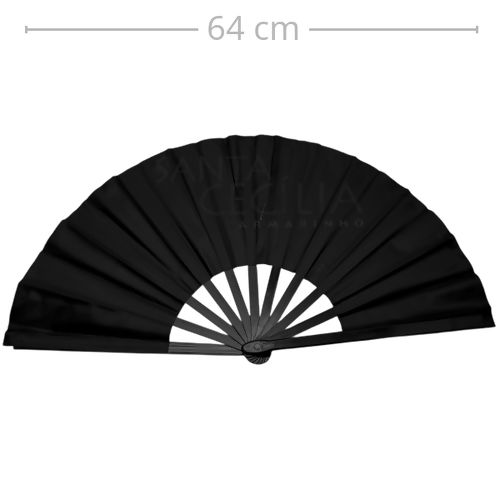 Leque Liso Preto Ref. 7721-7