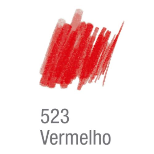 Marcador Permanente - Acrilex - Vermelho