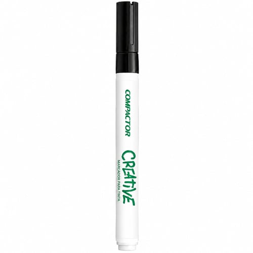 Caneta para Porcelana Creative Marker Compactor Ponta Fina Preto