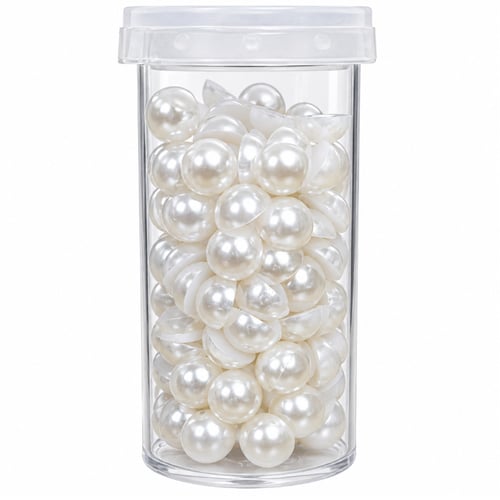 Meia Pérola 10mm 30 gramas Branca