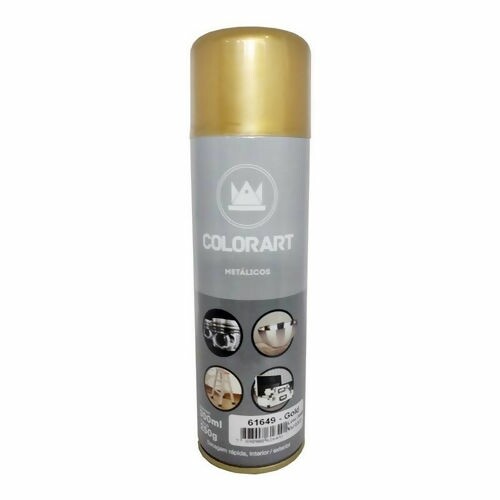 Tinta Spray Colorart Metálicos 300ml