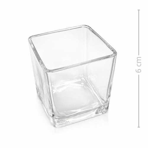 Mini Vaso de Vidro 6 x 6 cm Ref. LSB - 6
