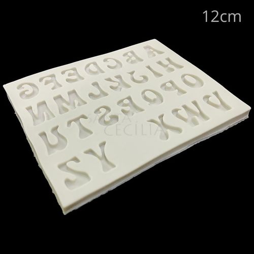 Molde de Silicone para Resina - Alfabeto Pequeno - Ref. SM013