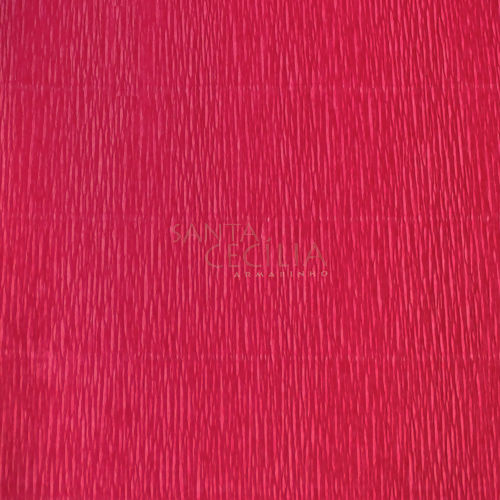Papel Crepom Italiano Rossi 50 x 250 cm. Vermelho 982