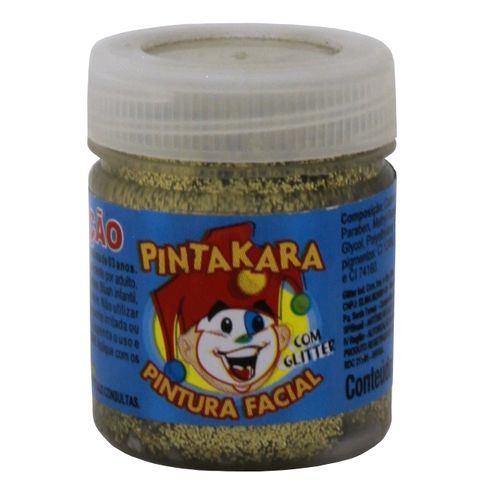 Tinta Facial Pintakara Glitter 15 ml - Cores Diversas