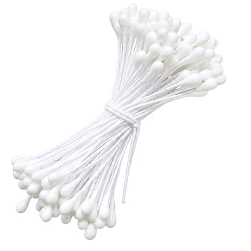 Pistilo Barbante  200 unid.  Branco  Ref. 184