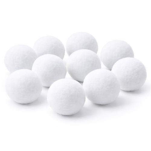 Pom Pom 40 mm Branco - 10 unid.