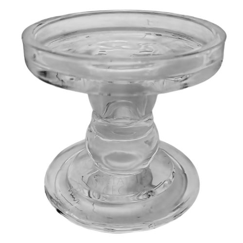 Porta-Vela em Vidro Castiçal Ref. 8585