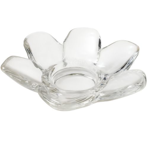 Porta-Vela em Vidro Flor Ref. XJ - 110