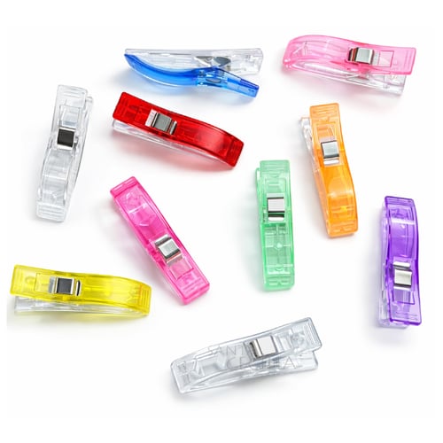 Prendedor Colorido 1,2 x 5,6 cm - 10 unid. - Cores Variadas