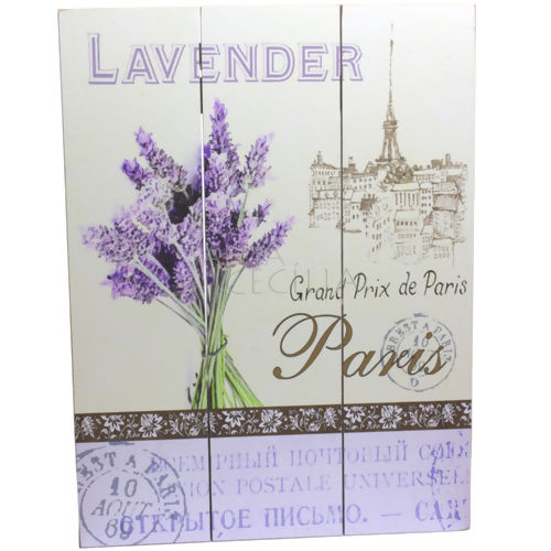 Quadro Decorativa em MDF Quadro Decorativa em MDF :Lavender Ref. 18412